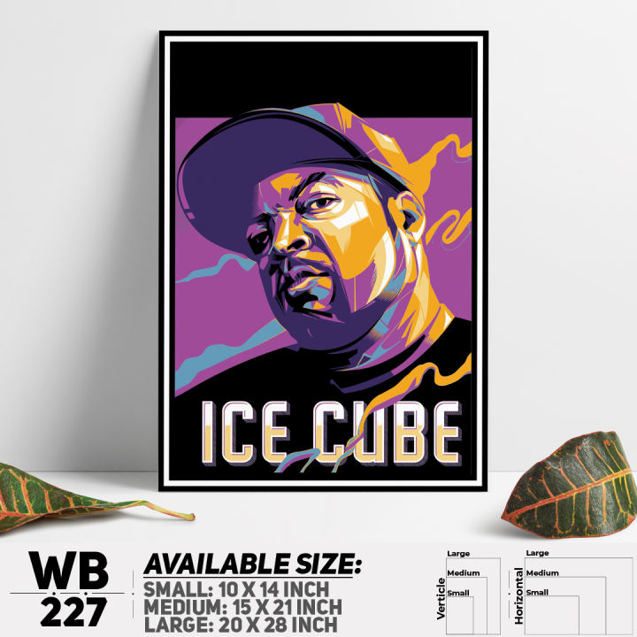 Ice Cube The Rapper Canvas Art Home Decoration Wall Canvas Painting Art For Wall - WB227 - Alpha Decor - Minimalistic Sophistication