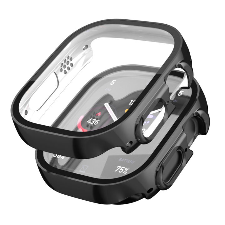For%20Apple%20Watch%20Ultra%2049mm%20Electroplating%20Case-Apple%20Watch%2049mm%20Electroplating%20Bumper%20Case%20+%20Screen%20Protector-Electroplating%20Plastic%20Shockproof%20PC%20Protective%20With%20Glass%20Case%20For%20Apple%20Watch%20-%20Image%203