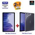 Samsung Galaxy Tab A7- SM-T500/SMT-505 (10.4 inch) Horizontal Flip Book Cover + Tempered Glass Protector for Samsung Galaxy Tab A7 10.4 Inch (2 in1 Combo). 