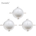 3pcs 8cm DIY Kitchen Dumplings Mold Press Dough Pastry Pie Maker Gyoza Empanada Mould Tool.