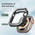 DUX DUCIS Tamo Series Hollow PC + TPU Watch Protective Case For Apple Watch Ultra 2 49mm / Ultra 49mm.