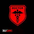 Doctor logo for car | Doctor logo for bike | Doctor logo sticker for car | Doctor logo car | Doctor logo. 