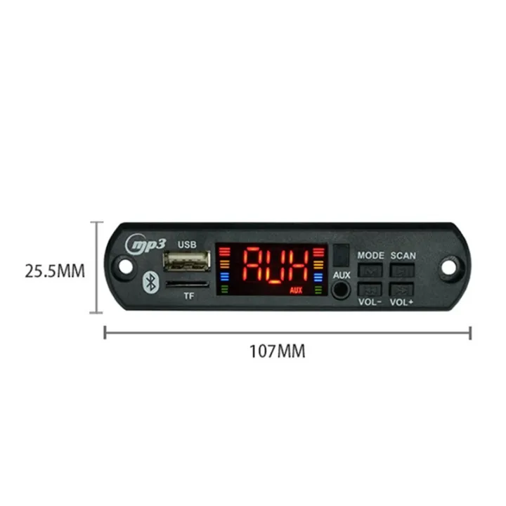 JAERBEE%202X25W%20JQ-D011BT%20Bluetooth%20MP3%20Decoder%20Board%20Power%20Amplifier%20FM%20Radio%20DIY%20Module%20Supports%20TF%20Player%20Call%20Recording%20-%20Image%208