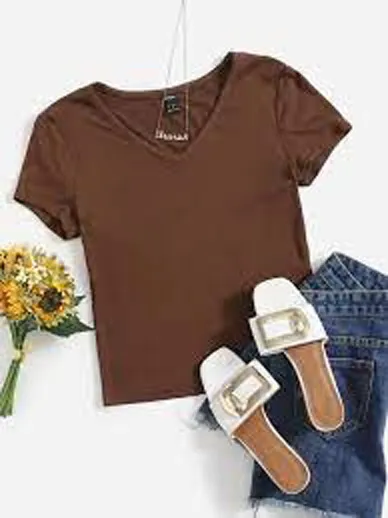 Half%20Sleeve%20Crop%20Tops%20%20For%20Women%20-%20Blouse%20-%20Image%202
