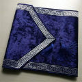 New Chinese simple tablecloth modern table black flag runner European velvet bed runner pure color table cloth. 