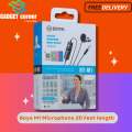Boya By-M1 With Microphone For Interview. 