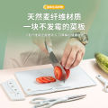 Outdoor portable board set, grade plastic baby complementary food chopping board, high aesthetic value cutting tool set of five pieces. 