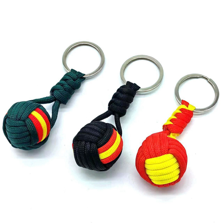 Self-Defense%20Tools%20Outdoor%20Umbrella%20Rope%20Weaving%20Key%20Ball%20Seven-Core%20Umbrella%20Rope%20Key%20Chain%20Weaving%20-%20Image%203
