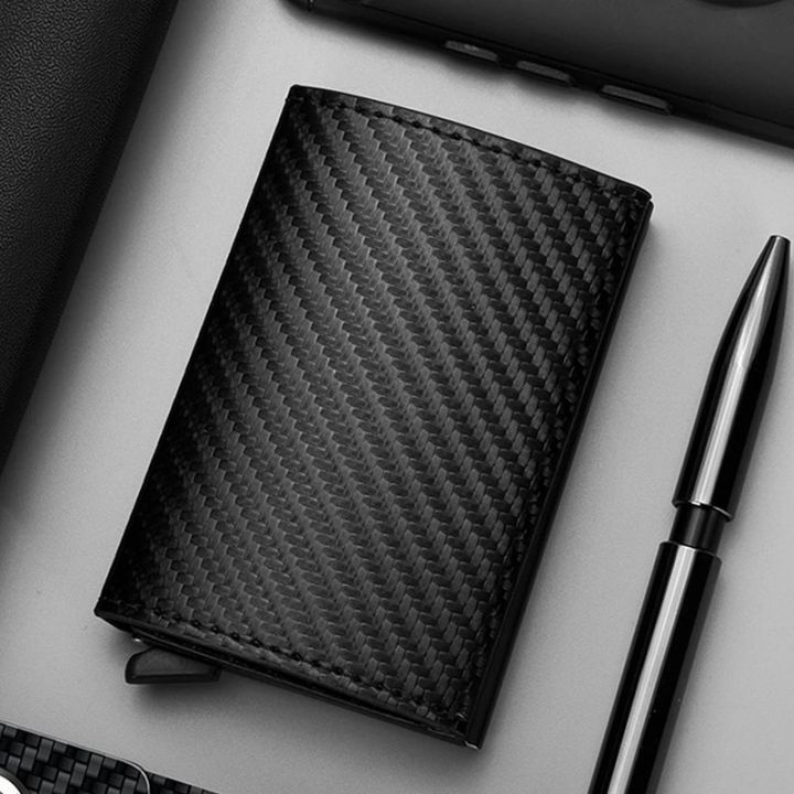 Anti%20Rfid%20Magnet%20Men%20Wallets%20Carbon%20Fiber%20Card%20Holder%20Slim%20Wallets%20Money%20Bag%20Purse%20Male%20Smart%20Magic%20Black%20Wallet%20for%20men%20Walet%20-%20Image%202
