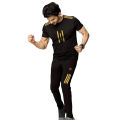 Black Cotton Combo T-Shirt & trouser Pant For Man-Black T-shirt and Pant for men - T Shirt. 