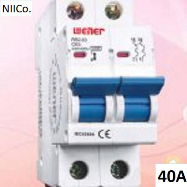 Circuit Breaker Wener MCB-Double Pole 40A