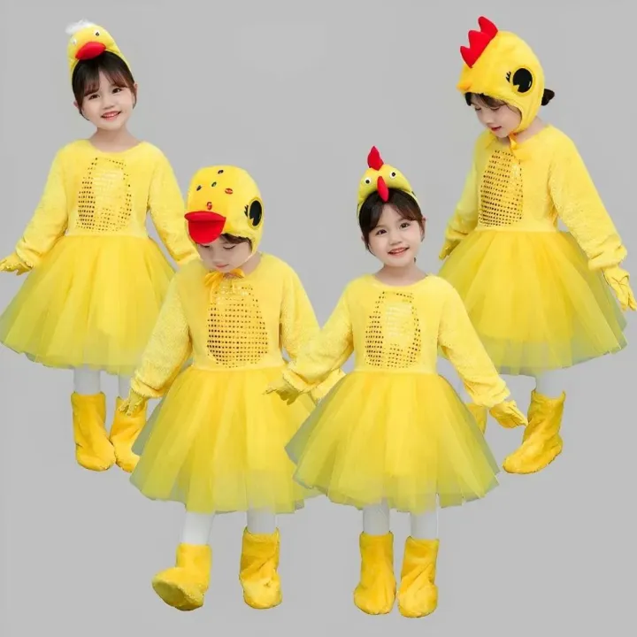 Kids%20Duck%20and%20Chick%20Cosplay%20Outfit%20Animal%20Costume%20Girls%20and%20Boys%20Yellow%20Duck%20Dancing%20Cute%20Clothes%20Chick%20Ugly%20Duckling%20Goose%20-%20Image%203