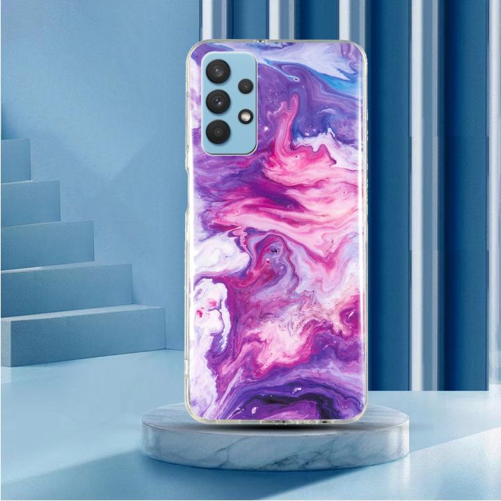 For%20Samsung%20Galaxy%20A32%205G%20IMD%20Marble%20Pattern%20TPU%20Phone%20Case%20-%20Image%202