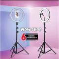 Tripod Stand Ring Light Studio SET for Youtuber/Facebook live Video WITH 6 MONTH WARRANTY. 