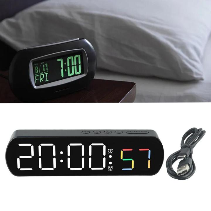 Modern%20Design%20LED%20Clock%20Easy-to-Set%20-Powered%20Wall-Mountable%20Digital%20Clock%20Compact%20Multifunctional%20Temperature%20Clock%20for%20Home%20Office%20Bedroom%20Accessory%20Travel%20Essential%20Student%20Gadget%20Cooking%20Timer%20-%20Image%205
