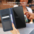 Vantime for vivo Y03 / Y03t / Y18 / Y18s / Y28s 4G 5G Retro PU Leather Wallet Case Card Holder Magnetic Phone Cover. 