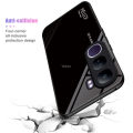 Vantime for vivo V40 Lite 4G Case Gradient Phone Back Hard Glass Cover.