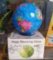 Magic Revolving Rotating Globe World Earth Map.