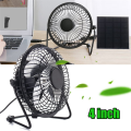 Mini Solar Panel ed Ventilator Fan Portable 5W 4 Inch Greenhouse Solar Exhaust Fan for Office Outdoor. 