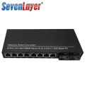 Computer Ethernet 10/100/1000M 8 RJ45 UTP 2 SC Fiber Port Fiber Optical Media Converter Gigabit Ethernet Switch.