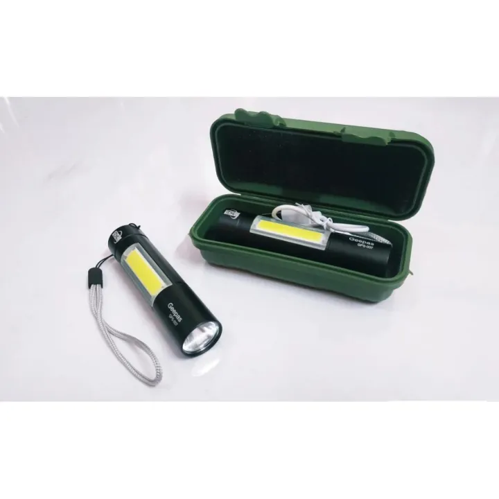 Geepas GP-007 Cob Light  Rechargeable Mini Torch Light By M.B TELICOM
