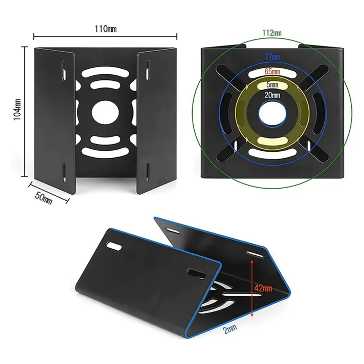 3X%20Universal%20Vertical%20Pole%20Mount%20Camera%20Bracket%20Wall%20Mounting%20Bracket%20for%20CCTV%20Security%20Camera%20PTZ%20Dome%20(A)%20-%20Image%206