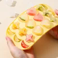 Ice Cube Tray Food Grade Heart Star Moon Shape Ice Cube Mold. 