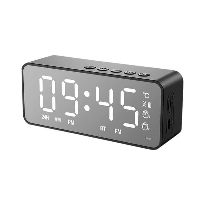 G50%20Wireless%20Bluetooth%20Speaker%20With%20FM%20Radio%20Mini%20Portable%20Card%20Mirror%20Alarm%20Clock%20Sound%20Dual%20Alarm%20Clock%20Settings%20For%20All%20Phone%20-%20Image%206