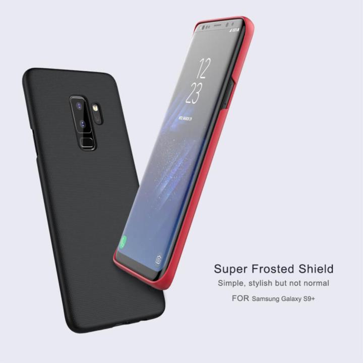 For Samsung Galaxy S9 Plus / S9+ Case Cover Nillkin Super Frosted Shield Hard PC Back Cover - Phone Back Cover - মোবাইল ফোন - Phone (Back Case Cover For Smartphone)