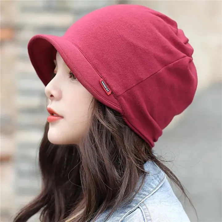 New%20Fashion%20Hat%20Women%20Solid%20Casual%20Plait%20India%20Hat%20Muslim%20Ruffle%20Cancer%20Chemo%20Hat%20Beanie%20Scarf%20Turban%20Head%20Wrap%20Cap%20-%20Image%204