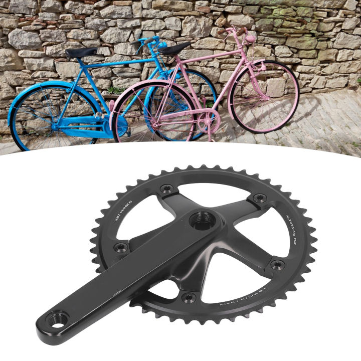 Aluminum%20Alloy%20144%20BCD%2048T%20Single%20Speed%20Crankset%20Bike%20Crank%20Arm%20Bicycle%20Cran%20MNJ%20-%20Image%202