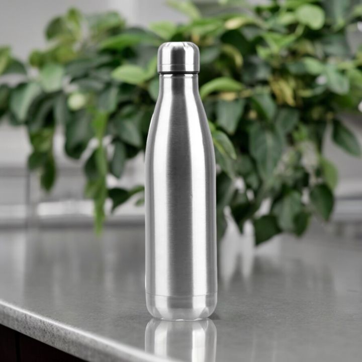 Travel-Friendly Stainless Steel Water Bottle: 500ml for Hydration on the Go