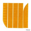 5Pcs/set Car Reflectante Reflector Sticker Waterproof Car Body Trunk Reflective Tape Reflex Warning Car Bumper Decoration Sticker Auto Exterior Accessories.
