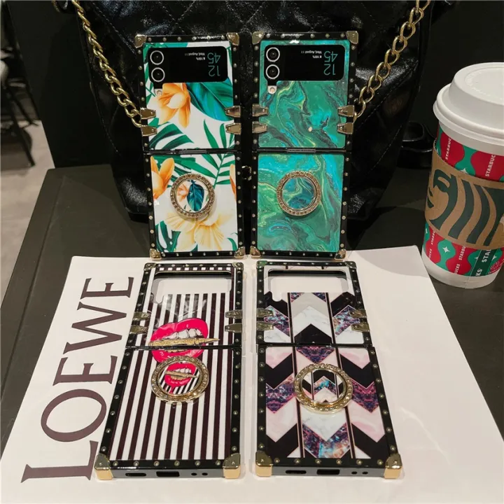 Luxury%20Flower%20Lips%20Geometric%20Phone%20Cover%20For%20Samsung%20Galaxy%20Z%20Flip%203%20Flip%205%20Case%20Fashion%20Square%20Case%20for%20Samsung%20Galaxy%20Z%20Flip%204%20-%20Image%202