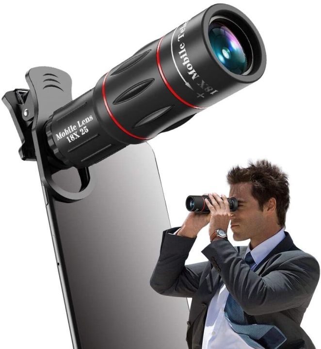 18*%20Optical%20Zoom%20Telescope%20Mobile%20Camera%20Lens%20Clip%20HD%20High%20Class%20Glass%20Lens%20with%20Adjustable%20Focal%20Length%20Manual%20Focusing%20Smartphone%20Lense%20-%20Image%204