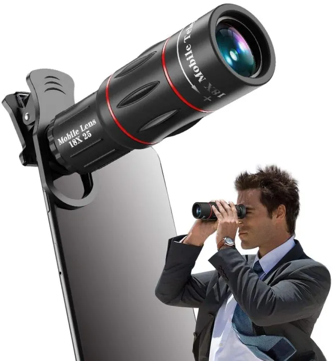 18*%20Optical%20Zoom%20Telescope%20Mobile%20Camera%20Lens%20Clip%20HD%20High%20Class%20Glass%20Lens%20with%20Adjustable%20Focal%20Length%20Manual%20Focusing%20Smartphone%20Lense%20-%20Image%204