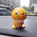 Emoji Smile Face Spring Shaking Head Bouncing Doll Toys- 1 Pcs. 
