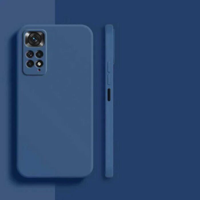 For Xiaomi Redmi Note 11 4G Heavy Strong Liquid Silicone Soft Gel Rubber Shockproof Cover Phone Case For Redmi Note 11 4G Back Cover - মোবাইল ফোন - Phone - Phone Back Cover