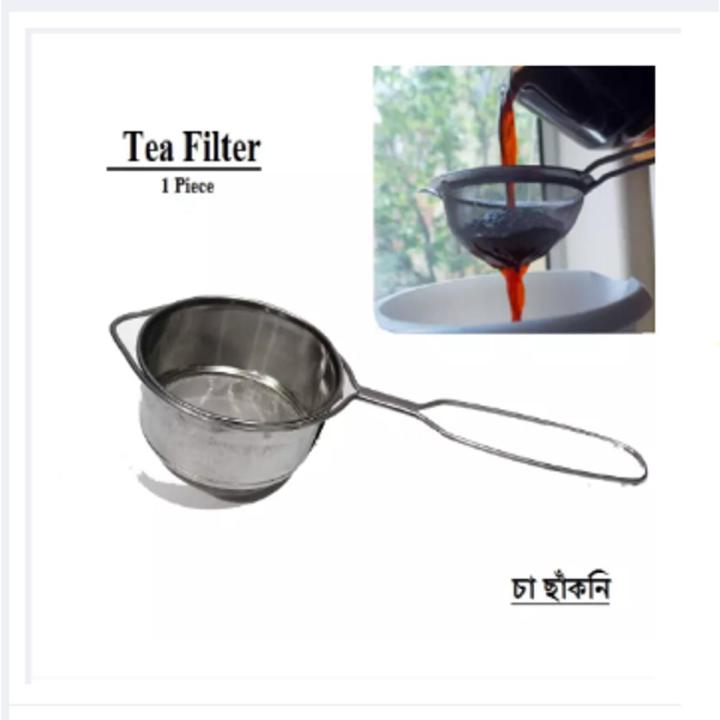 Tea Filter Net Stainless Steel Handheld Flour Powder Sifter Sieve Mesh Net