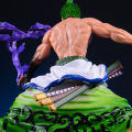 New 20cm One Piece Anime Figure GK Roronoa Zoro Action Figure PVC Collection Cartoon Model Doll Gift Toys Decoration.