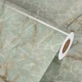 Green Marble 48" x 24"  Contact Paper for Countertops Waterproof Marble Wallpaper Peel and Stick Countertops Self Adhesve Contact Paper for Cabinets Removable Counter Top Stick Paper Roll ( 8 square Feet ). 