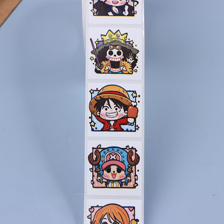 500pcs%20Cartoon%20One%20Piece%20Tape%20Stickers%20Whole%20Volume%20Anime%20Decorative%20Stickers%20BAWEI%20-%20Image%208