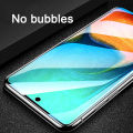 2 Pcs for Samsung Galaxy A35 A55 Screen Protector Tempered Glass Transparent Clear Screen Glass Film Casing for Samsung A35 A55 Cover No Black Edges.