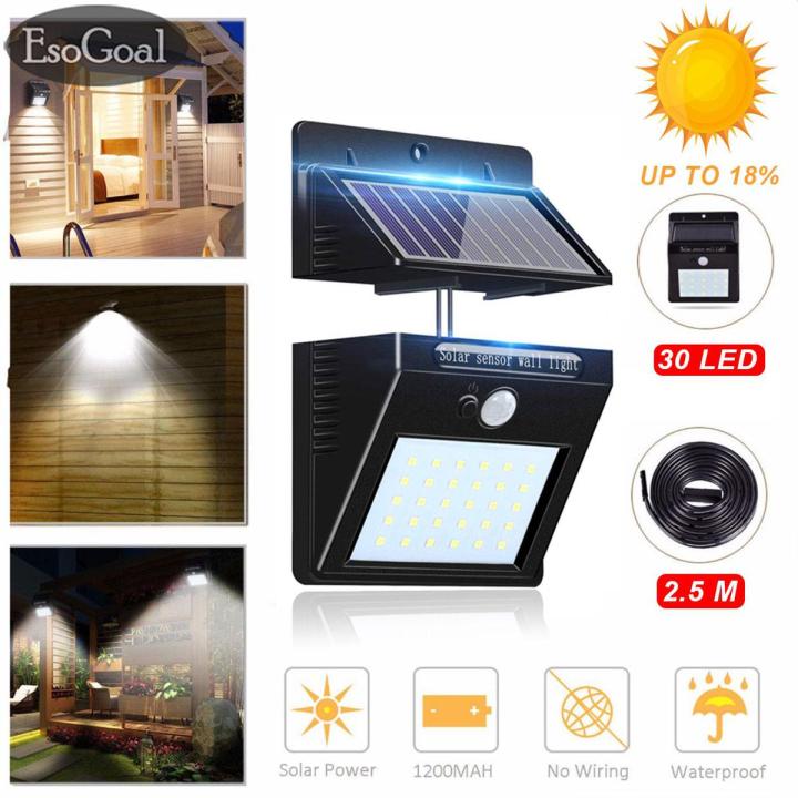 Solar Lights 30 LED Outdoors Waterproof Solar Lawn Light Solar Power Light for Garden Path l Decoration