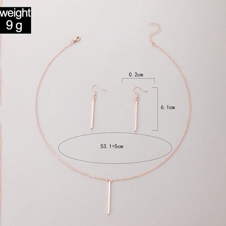 Bohemian%20Geometric%20Pendant%20Necklace%20Earrings%20Set%20for%20Women%20Simple%20Rose%20%20%20Clavicle%20Chain%20Lady%20Jewelry%20Gift%2019752%20-%20Image%204