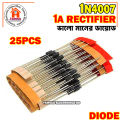1N4007 General Rectifier Diode -25PCS. 