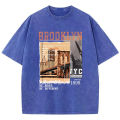 Brooklyn 1898 Nyc Be Different Tshirt Women Street Soft Short Sleeve Fashion Hip Hop Clothes Oversized Cotton T-Shirt Female. 