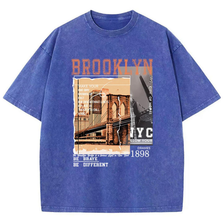 Brooklyn%201898%20Nyc%20Be%20Different%20Tshirt%20Women%20Street%20Soft%20Short%20Sleeve%20Fashion%20Hip%20Hop%20Clothes%20Oversized%20Cotton%20T-Shirt%20Female%20-%20Image%204