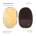 1 Pcs Multifunction Shoe Cleaning Shiner Glove Shoe Shine Polishing Glove Brush Sandal, Sneaker, Handbag, car leather cleaning Brush, Cleaning tools. 