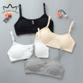 I LOVE DADDY & MUMMY Kids Girls Training Bras Breathable Girl Sport Bras Teen Girl Underwear Push Up Teens Bras With Chest Pad 8-18 years. 